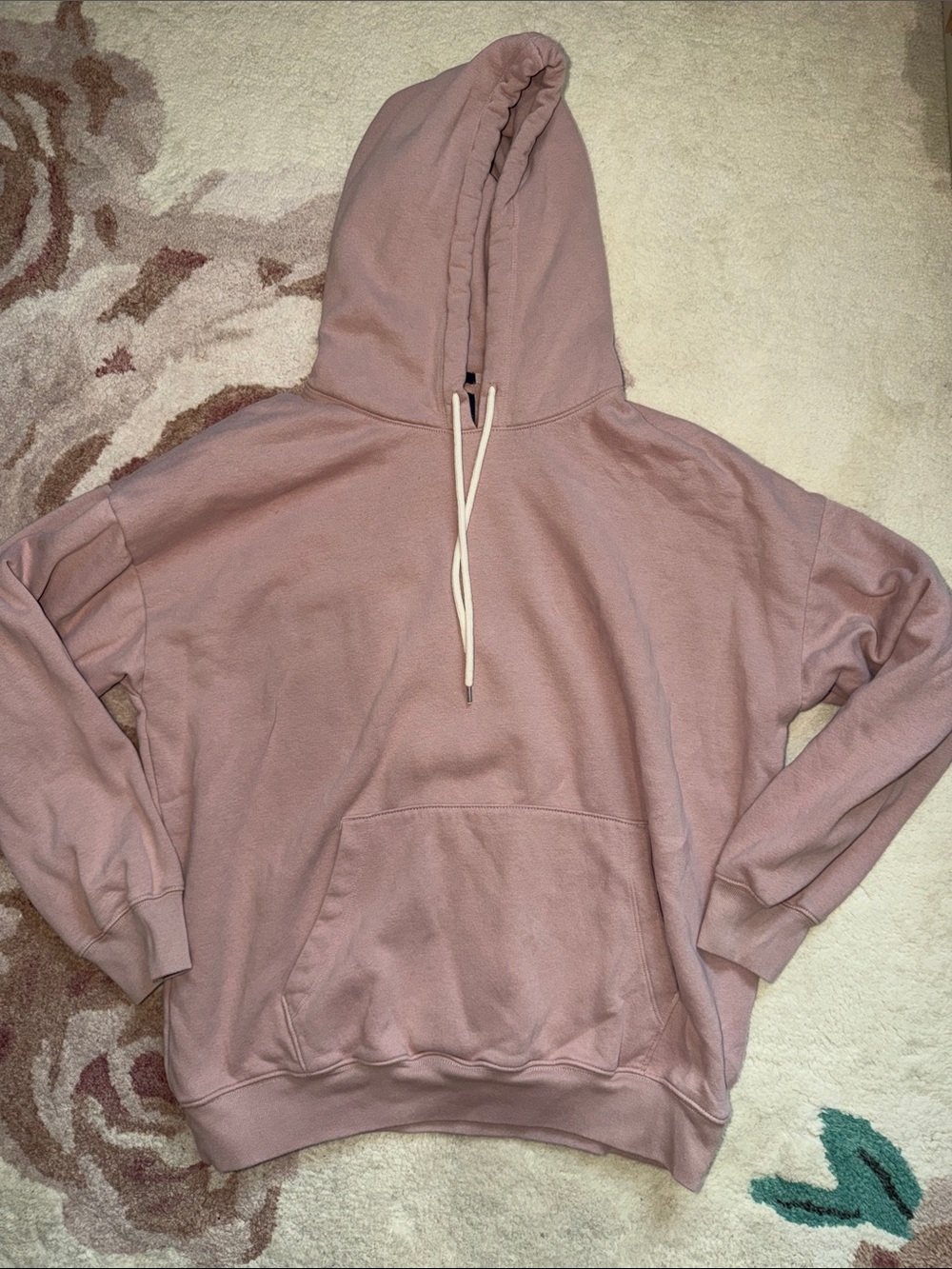 GAP Oversized Hoodie in Blush Pink